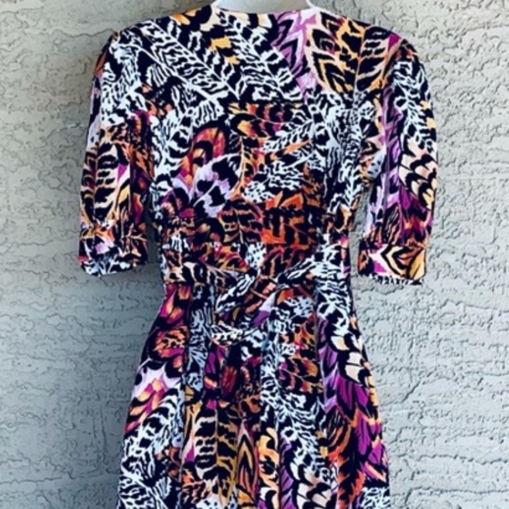 & Other Stories Feather Print Maxi Dress - Picture 5 of 10
